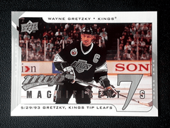 2008-09 MVP Magnificent Sevens 7 Wayne Gretzky #M7-WG LA Kings